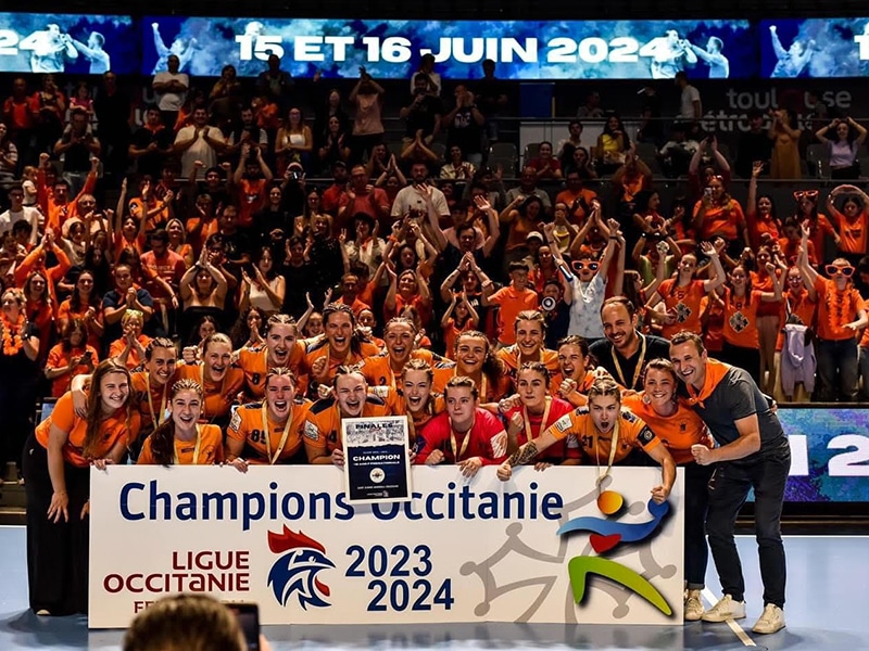 SGHBC. Prénationale féminine. Les Saint Gironnaises championnes d’Occitanie.
