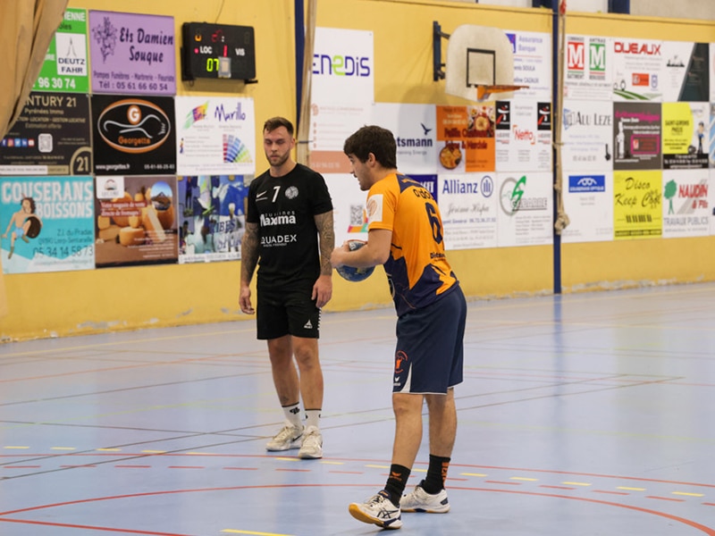 SGHBC. COUPE DE FRANCE RÉGIONALE MASCULINE. Les Saint Gironnais face à un ogre.